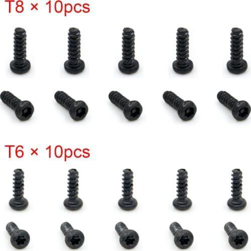 HOTHINK 20pcs/lot 9MM T8 Screws Head T6 Screw set for XBOX ONE Controller gamepad Repair Part