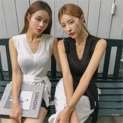 New Halter Bandage Sexy Crop Tops Women Solid Cotton Underwear Tank Vest Summer Womens Camisole Sleeveless Slim Skinny Solid