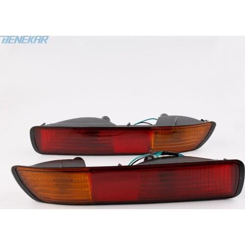 Benekar Rear Bumper Fog Light Lamp for Mitsubishi Pajero MONTERO Shogun 2000-2003 V73 V77