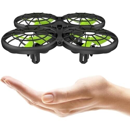 X26 RC Helicopter Drone Infrared Induction 360 Degree Scrolling Automatic Obstacle Avoidance Remote Control Aircraft Toy for kid