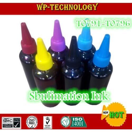 Sublimation refill ink specialized suit for Epson T0791 - T0796 ,suit for Epson 1430W 1400W PX700W PX800FW P50 ,100mL per color