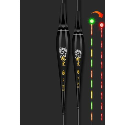 Smart Floating Fishing Float Color Changing Luminous Floats LED Light Automatically Remind For Night Fishing Tool