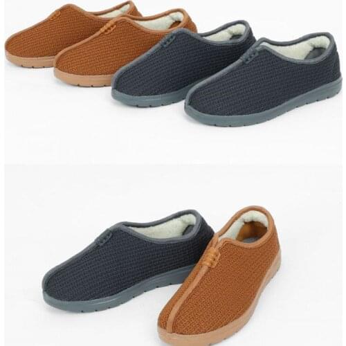 High quality EU35~EU46 winter warm buddhist buddha shaolin monk kung fu sneakers nun zen lay meditation shoes