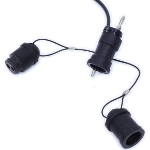 ZF-KC2L-4MF Push Fit Connector Geophysical Connector&Socket Seismic Equipment