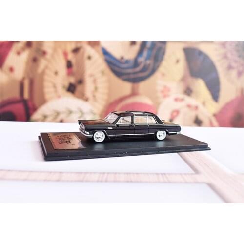 1/64 Goc Original Diecast Model Car Red Flag Parade 770 Models Of Car Alloy Toy Furnishing Articles