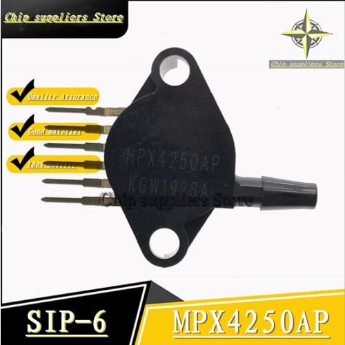 1PCS) MPX4250AP SIP-6 MPX4250 SIP6 4250A Pressure Sensor New and original