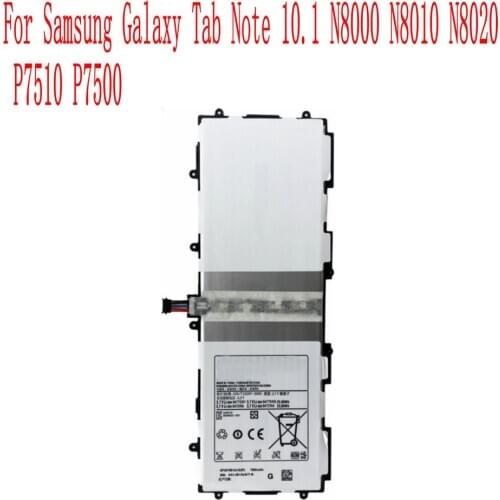 High Quality 7000mAh SP3676B1A Battery For Samsung Galaxy Tab Note 10.1 N8000 N8010 N8020 P7510 P7500 Cell Phone