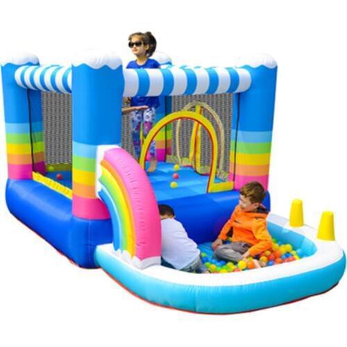 Kids Gift Inflatable Bounce House Castle Playground Outdoor Jumping Bouncy Trampoline Amusement Park Soft Play Equipment