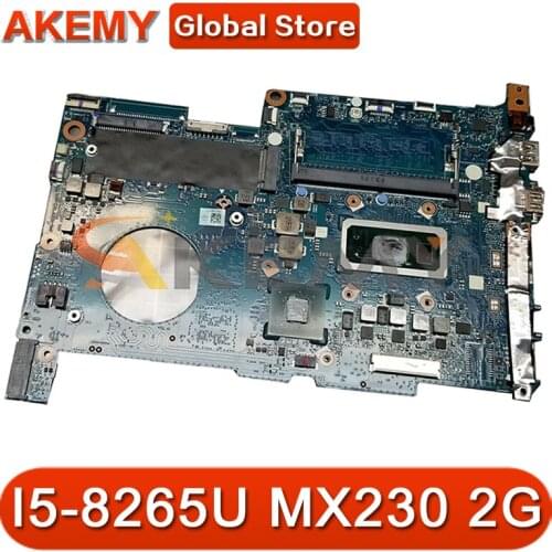 DL4FA REV:2.0 Mainboard For ACER Spin 3 SP314 SP314-53GN Laptop Motherboard With I5-8265U MX230 2G-GPU 100% Tested NB.HDC11.004