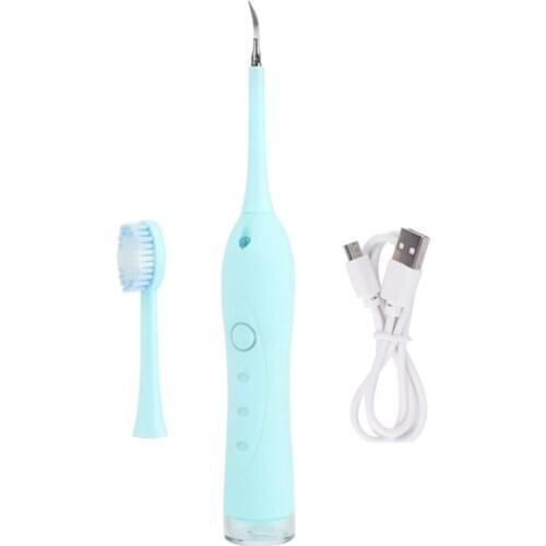 Electric Tooth Cleaner Ultrasonic Oral Teeth Stain Cleaning Kit