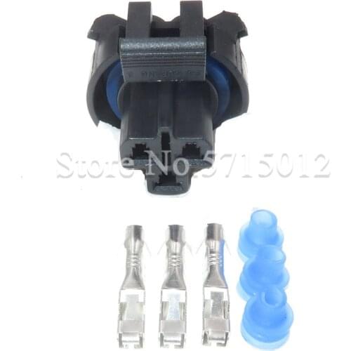 3 Hole Automotive Female Waterproof Type Cable Plug For Wiring Harness Socket