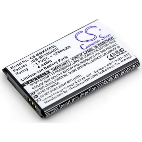 Cameron Sino Mobile SmartPhone Replacement Li-ion Battery 1200mAh For EB-BB550ABE BBK SM-B550, SM-B550H, X Free Tools