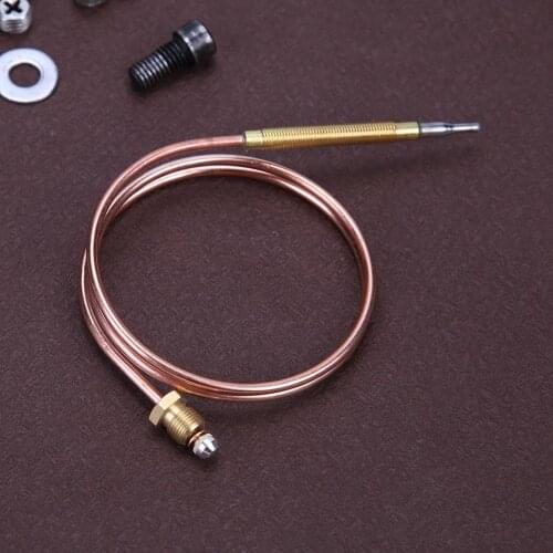 60/90/120cm Gas Thermocouple Valve for Hot Water Boiler Tea Urn with 5 Fixed Parts For Ovens Cooking Utensils Boilers