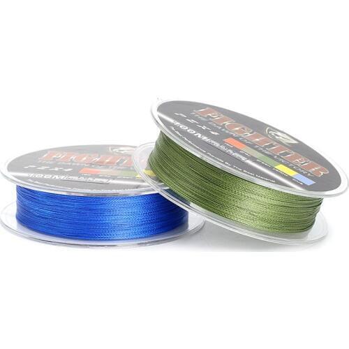 4 Stands line: Max Power braided fishing line 100m Fishing PE Line Super Strong Japan Multifilament 8-60LB Braided Fishing Line