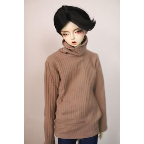 BJD Doll clothes apply to 1-31-4 uncle high collar pit thin sweater doll accessories