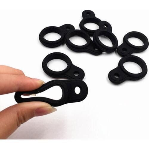 Portable Cola Bottle Shaped Silicone Carrier Water Bottle Holder Carabiner Clip Key Ring With Hang Buckle LX4883