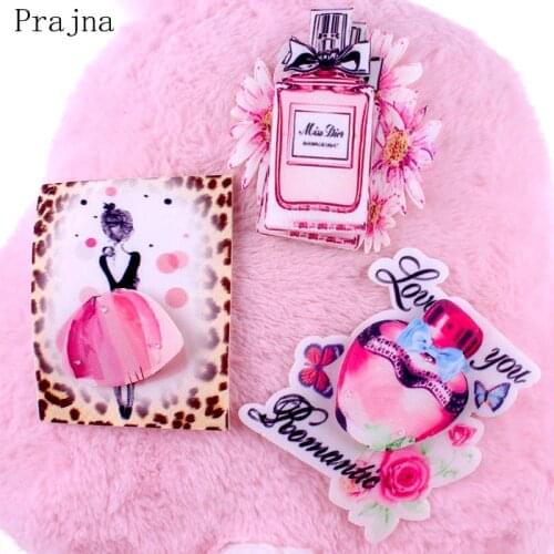 Prajna 3D Rhinestone Beaded Patch Applique Tshirt Lace Leopard Patch Printed Sew On Large Patches For Clothes Washable DIY Decor