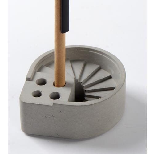 Silicone Concrete Mould Epoxy Resin Desk Pen Holder Mold Home Decorative Tool