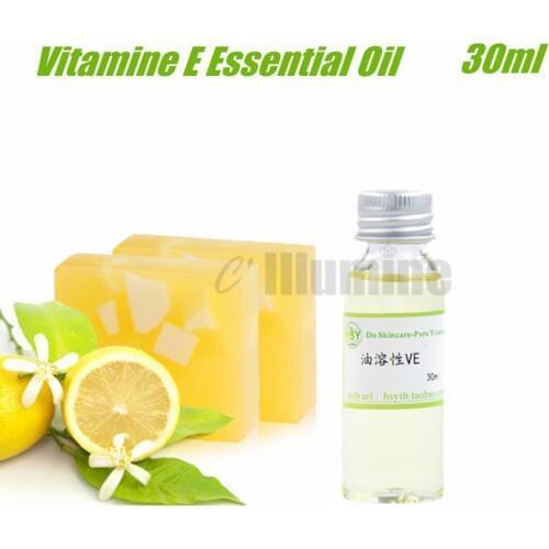 Handmade Soap Raw Material Vitamine E Antioxidant Freckle Removing Moisturizing Natural 30ml