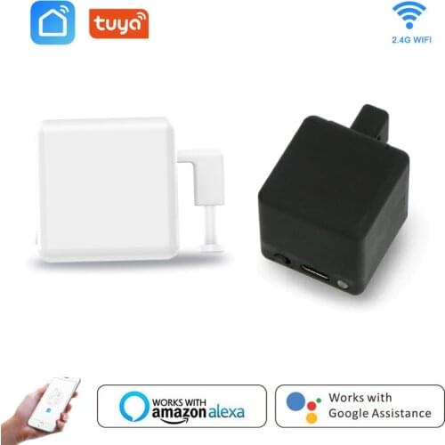 Tuya Smart Wireless Gateway Adaprox Bridge Smart Fingerbot Robot SmartLife Adaprox Home Voice Remote Control For Alexa Google