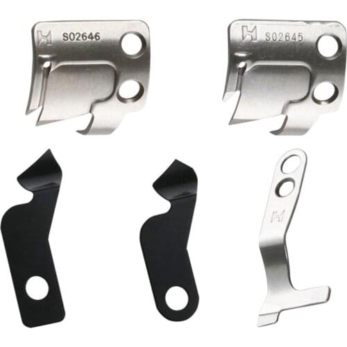 1pcs Fixed & Movable Knife S02637-001/S02645-001/S02646-001 for Industrial Sewing Machines