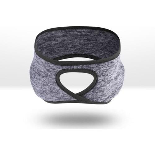 100pcs/lot Outdoor Women Fleece Ponytail Sport Headband Running Fitness Yoga Warm Cycling Tennis Sweatband Hair Sweat Headscarf