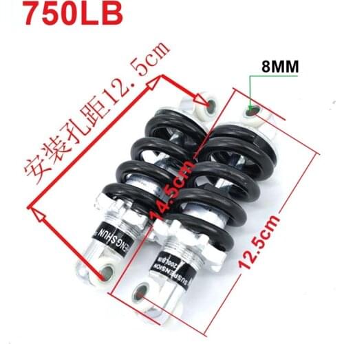125mm 1 Rear Suspension Shock For 47cc 49cc Super Minimoto Atv Electric Scooter Mini Pocket Bike