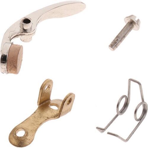 Tooyful Tooyful 2pcs Trumpet Water Key Waterkey Spit Value with Springs Screws for Bb Trumpet Repairing