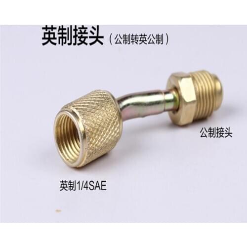 Air Conditioner Adapter Plus Fluorine R410a Plus Liquid Pipe Adapter Refrigeration Repair Tool