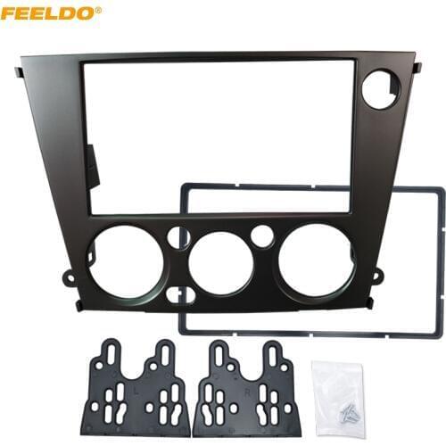 FEELDO Car Radio Stereo 2DIN CD DVD Fascia Frame Adapter for Subaru Legacy/Outback(LHD) Dashboard Panel Frame Kits #FD2111