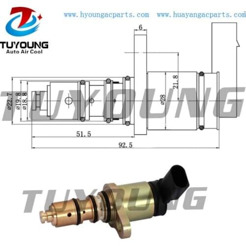 PXE16 PXE13 SD7V16 1189 auto a/c compressor control valve fit for DACIA Logan Duster Sandero RENAULT Logan 8200526884 8200600135