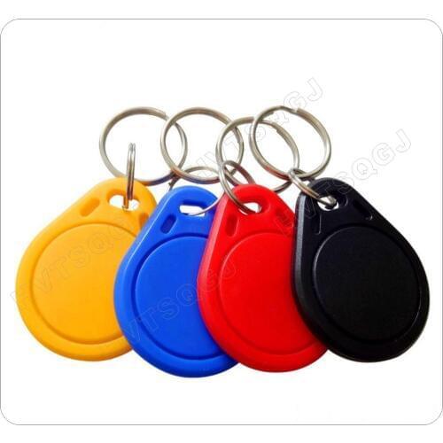 10pcs/lot UID Changeable IC tag keyfob for 1K IC Keys Keyfobs Token Tags S50 NFC Clone Copy Back door Rewritable Blank Ma