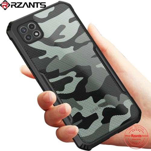 Rzants For Samsung Galaxy A22 4G 5G M32 Case Hard [Camouflage] Shockproof Slim Camera Protection Cover