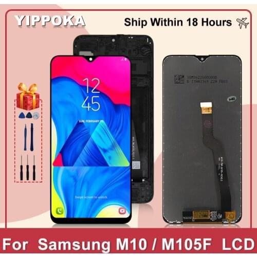 For Samsung Galaxy M10 2019 LCD SM-M105FN/DS M105F/DS M105 Display Touch Screen Digitizer For Samsung M10 Display Galaxy M10 LCD