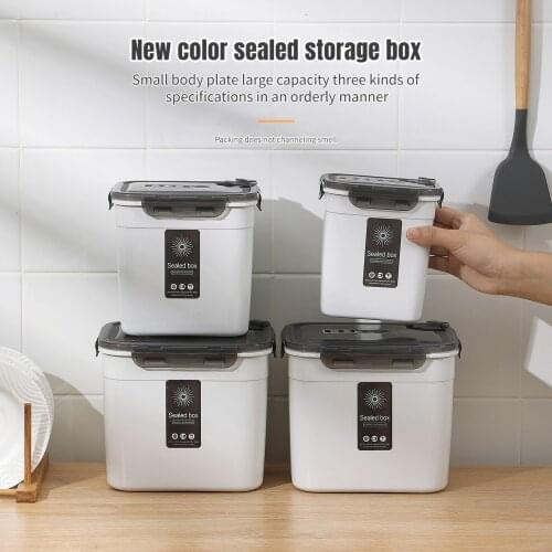 Sealed Kitchen Grain Storage Box Household Moisture-Proof Food Preservation Box