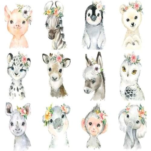 GATYZTORY Cute Animals Diy Digital Painting By Numbers Wall Art Picture Acrylic Drawing Paint By Numbers For Home Decor 40x50cm