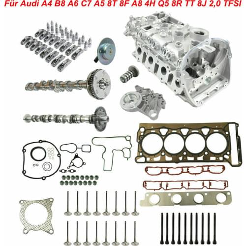 AP01 Cylinder Head Camshaft Valves Kit For Audi A4 B8 8K A6 C7 A8 4H Q5 8R 2,0 TFSI 06H103064AC, 06H103064L 06H103064LX