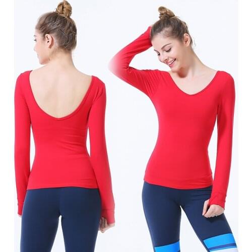 Lulu Long Sleeve Yoga Shirts Sports Workout Jogging Training Tops For Women Gym Female Slim Fit Running