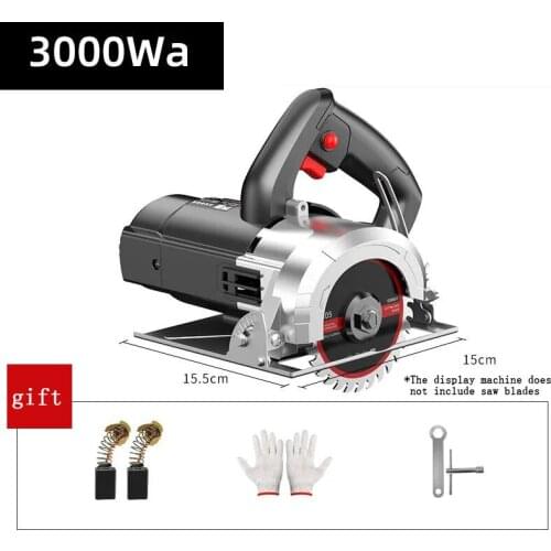 Cutting machine high-power industrial grade household small portable ceramic tile stone slotting marble electric saw