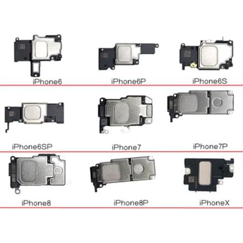 Bottom LoudSpeaker For iPhone 6 6s 7 8 Plus 5S SE Sound Ringer Loud Speaker Flex Cable For iPhone X Xs Max XR Repair Parts