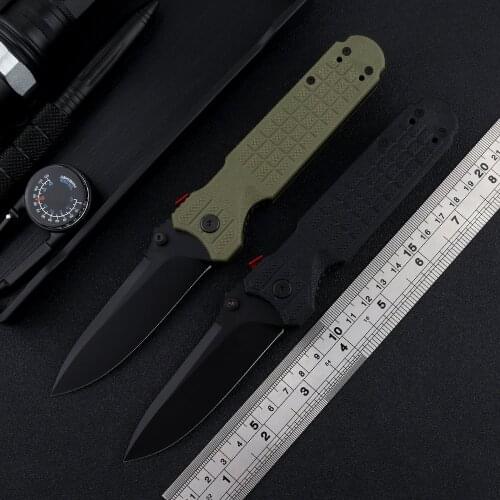 OEM FX-446B folding knife D2 blade nylon fiberglass handle outdoor camping hunting tactical defense EDC tool military knife