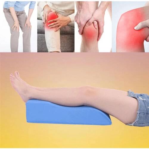 Slow Rebound Memory Foam Leg Raiser Pillows Soft Portable Leg Pain Relieve Support Cushion S Shape Massage Support Body Pillow