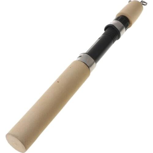 60CM Portable Pocket Winter Ice Fishing Fish Rod Mini Tackle Spinning Casting