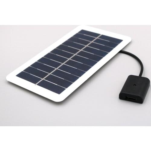 Panneau solaire Portable 5V 400mA 2W, Power Bank pour iphone Xiaomi Samsung Huawei, chargeur de batterie pour Smartphone