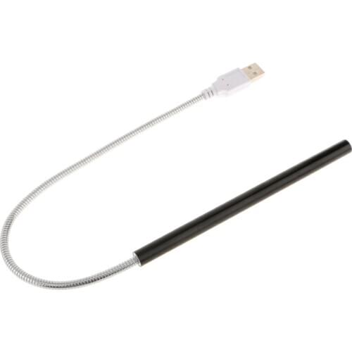 Portable USB Light Flexible Stick LED Desk Lamp Light With Touch