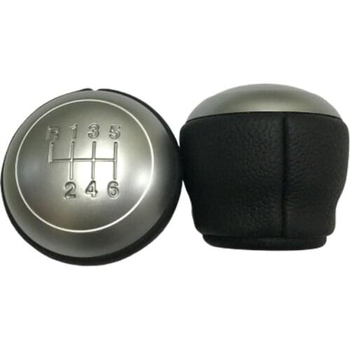 For Kia K5 Hyundai Sonata 6 Speed Car Shift Gear Knob MT Shifter Lever Head Handle Knob