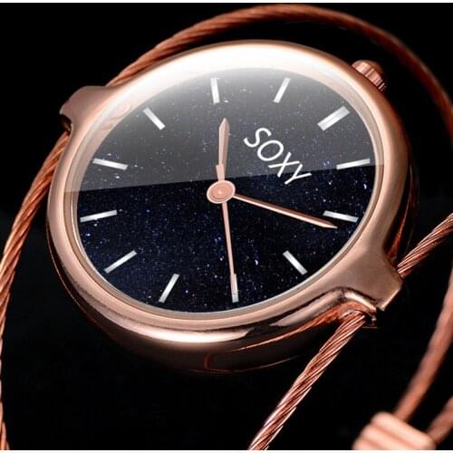 Strarry Sky Women Watch Woman SOXY Brand Fashion Simple Watches Ladies Bracelet Wrist Watch Dress Female Clock relogio feminino
