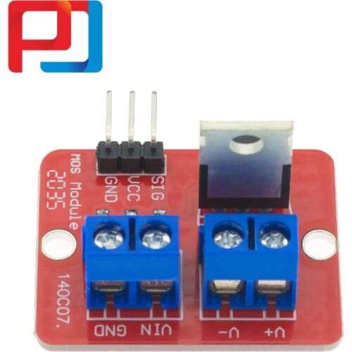 0-24V Top Mosfet PULAR Button IRF520 MOS Driver Module MCU ARM Module