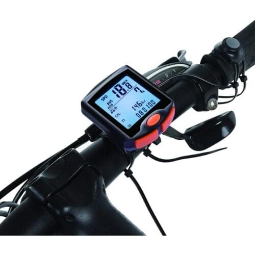 Waterproof Bike Computer With LCD Digital Display Bicycle Speedometer Wired and Wiredless Stopwatch Riding Accessories