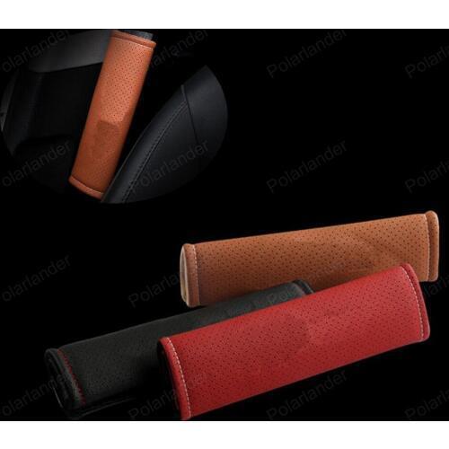 Shoulder Protection car-styling Comfortable Cushion Harness Pad For A/udi A4L A6L Q3 Q5 A3 Q7 Auto Safety belt cover